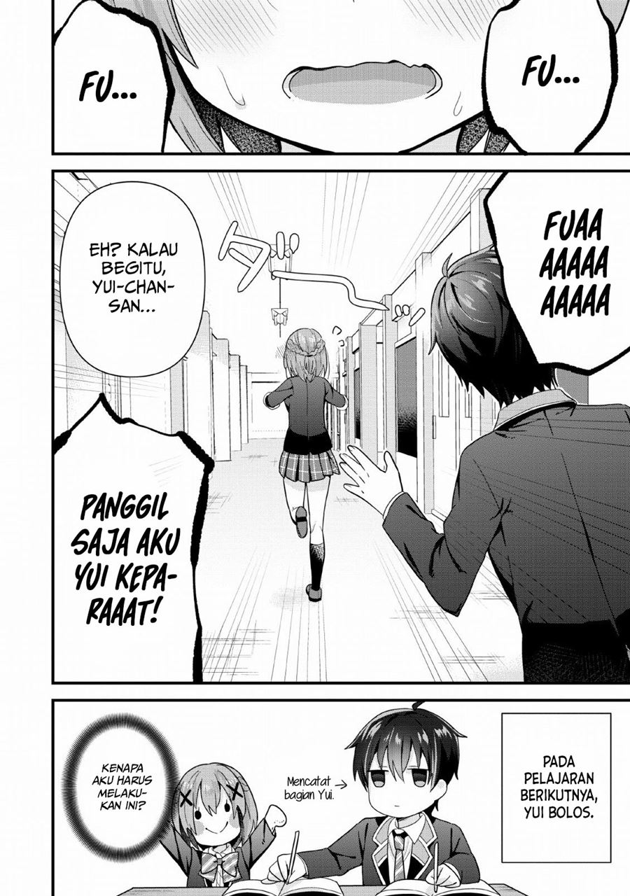 The Cute Girl Sitting Next to Me Is Trying to Make Me Fall in Love With Her as a Way to Ridicule Me, but the Tables Were Turned on Her Before She Knew It Chapter 03 Gambar 31